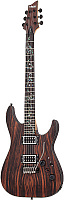 SCHECTER C-1 EXOTIC TREM EBONY