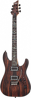 SCHECTER C-1 EXOTIC TREM EBONY