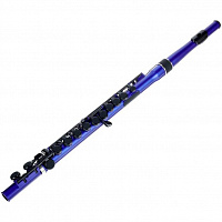 NUVO Student Flute - Blue/Black