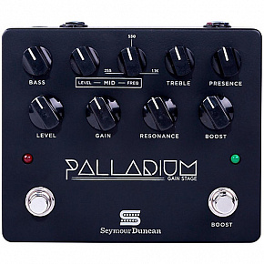 SEYMOUR DUNCAN Palladium Gain Stage Pedal, Black