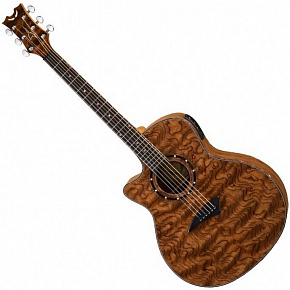 DEAN Exotica A/E Bubinga Wood Lefty