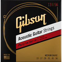 GIBSON Phosphor Bronze Acoustic Guitar Strings Medium