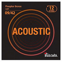 BLACKSMITH Phosphor Bronze Light 9/42 12 String