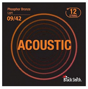 BLACKSMITH Phosphor Bronze Light 9/42 12 String