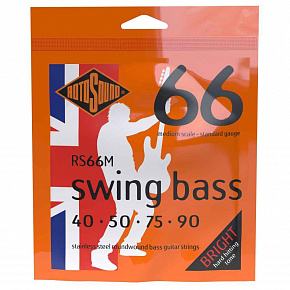 ROTOSOUND RS66M STAINLESS STEEL MEDIUM 40 50 75 90