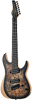 SCHECTER REAPER-7 MS SATIN CHARCOAL BURST (SCB)