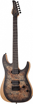 SCHECTER REAPER-6 SATIN CHARCOAL BURST (SCB)