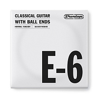 DUNLOP DCV06ENB Nylon Silver Wound Ball Ends E-6