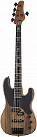 SCHECTER MODEL-T 5 EXOTIC BLACK LIMBA