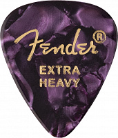 FENDER 351 Shape Premium Picks Extra Heavy Purple Moto 12