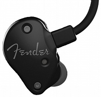 FENDER FXA7 Pro In-Ear Monitors, Metallic Black