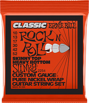 ERNIE BALL 2254 Classic Rock n Roll Pure Nickel Slinky Skinny