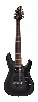 SCHECTER C-7 SGR BY   BLK