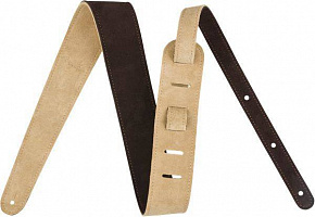 FENDER 2' Suede Strap Brown/Tan Reversible