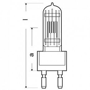 OSRAM 230V/1000W FKJ G-22 ��-71 6474