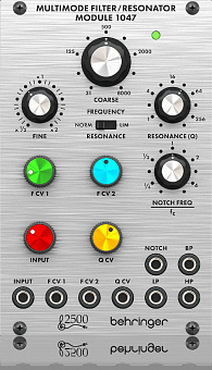 BEHRINGER MULTIMODE FILTER / RESONATOR MODULE 1047